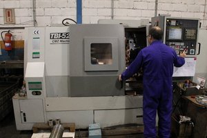 CMZ horizontal lathe